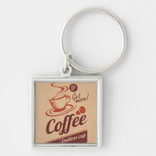 Coffee Key Ring