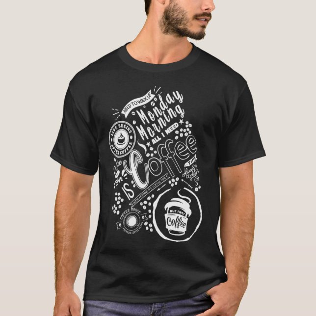 Coffee  kids  T-Shirt (Front)