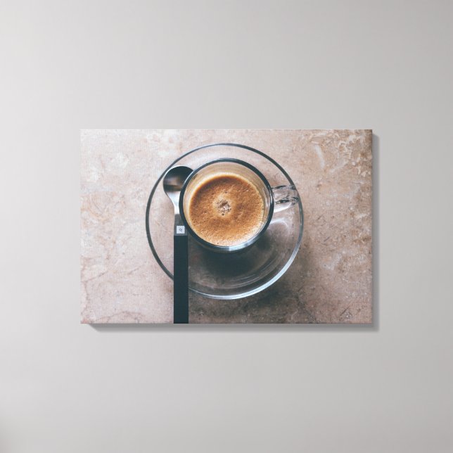 Coffee Kitchen Wall Art Canvas (Front)