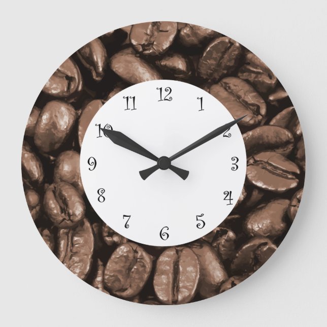 Coffee Kitchen Wall Clocks (Front)