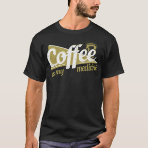 Coffee  labrador owner animal art  T-Shirt