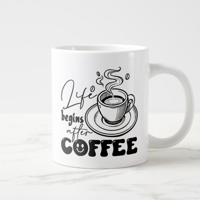 Coffee  large coffee mug (Right)