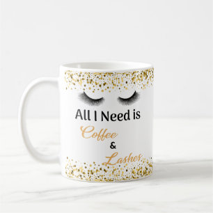Coffee & Lashes Mug