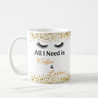 Coffee & Lashes Mug