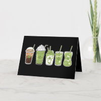 Coffee Latte Green Cute Irish St Patrick's Day