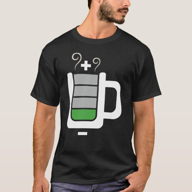 Coffee Levels Critical T-Shirt (Front)