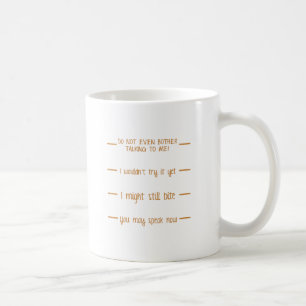 Coffee levels funny lines indicating when you can mug