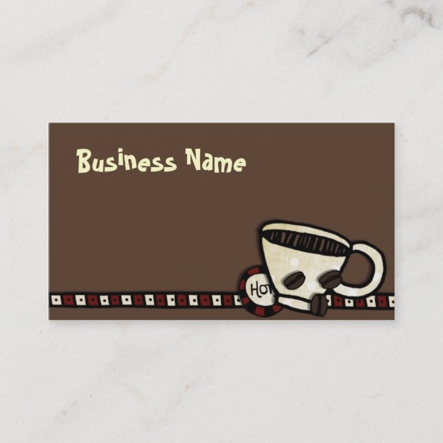 Coffee-liciuos Business Card (Front)