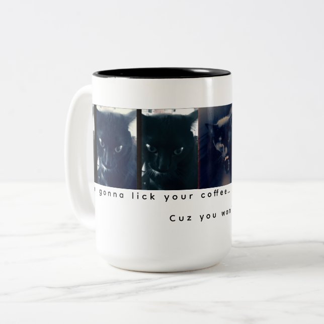 Coffee Licker : Orion My Cat Mug (Front Left)