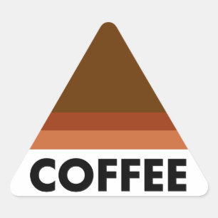 Coffee lines sticker