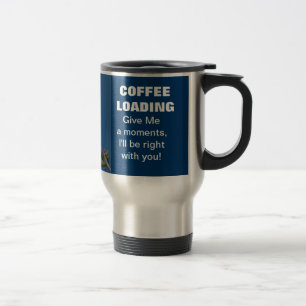 COFFEE LOADING coffee mugs Humour Spring Blossoms