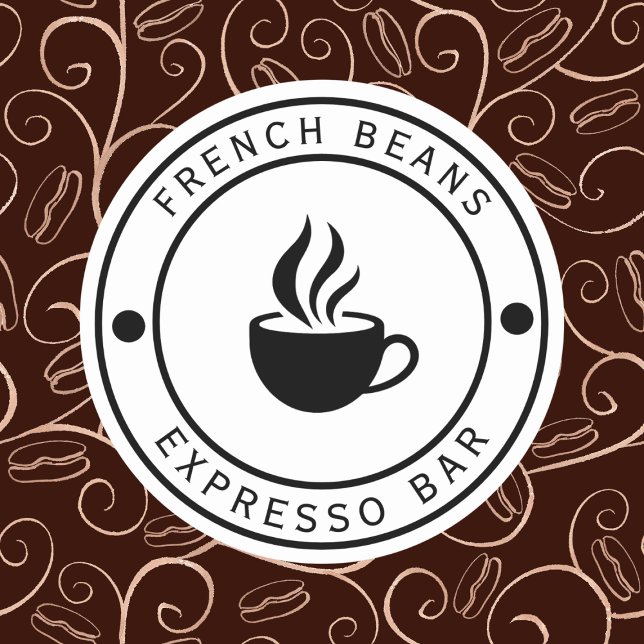 Coffee logo Typography Sticker (Creator Uploaded)