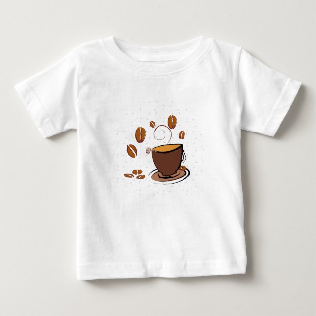 Coffee Love Baby T-Shirt (Front)