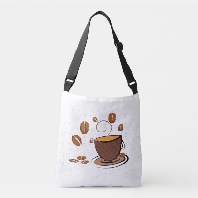 Coffee Love Crossbody Bag (Front)