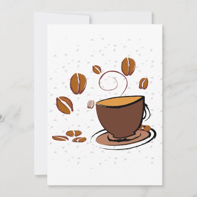 Coffee love invitation (Front)