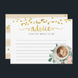 Coffee Love is Brewing Advice for the bride to be<br><div class="desc">Coffee Love is Brewing Theme Advice for the bride to be</div>