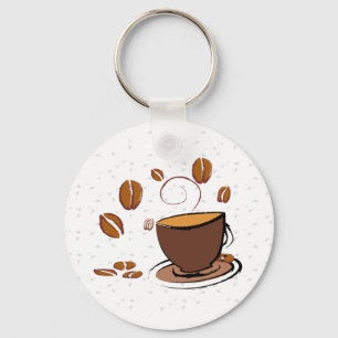 Coffee Love Key Ring
