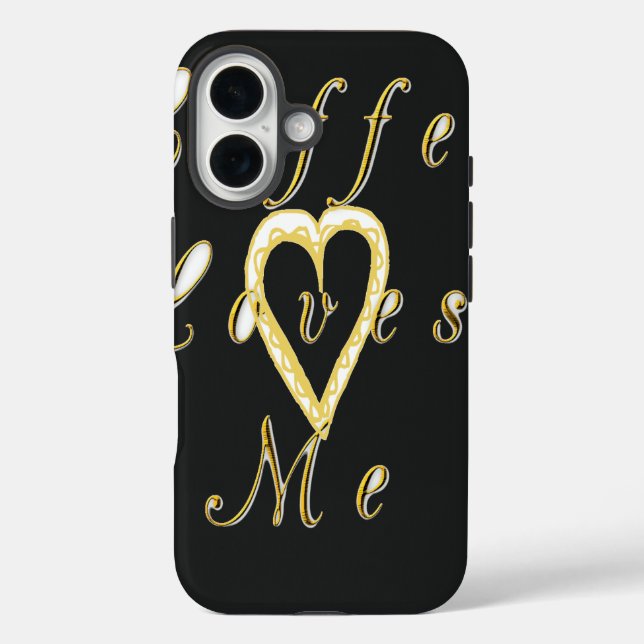 Coffee love me. Case-Mate iPhone case (Back)