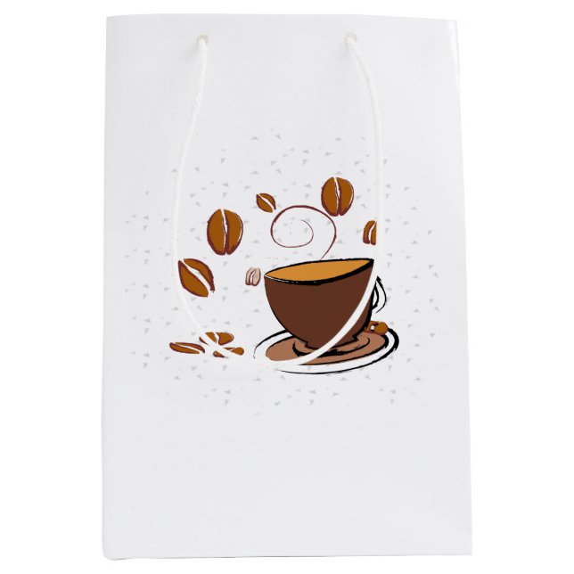 Coffee Love Medium Gift Bag (Front)