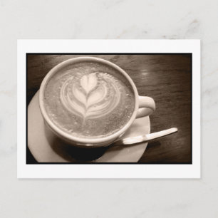 coffee love postcard