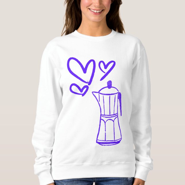 Coffee love sweatshirt (Front)