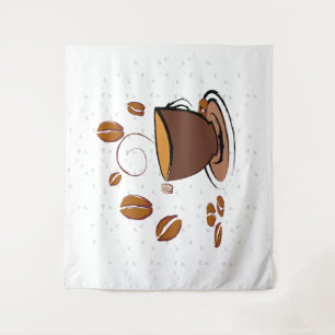 Coffee Love Tapestry