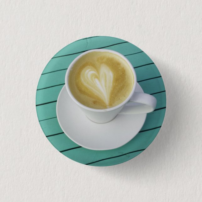 Coffee Lover 3 Cm Round Badge (Front)