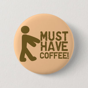 Coffee Lover 6 Cm Round Badge