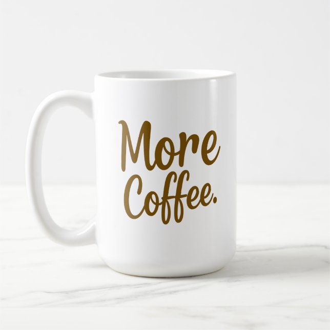 coffee lover - caffeine addict Mugs wedding party  (Left)