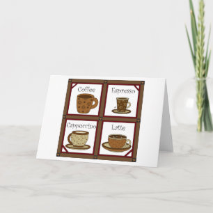 Coffee Lover Card