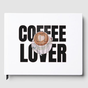 Coffee Lover – Coffee Addict Morning Caffeine Desi Guest Book