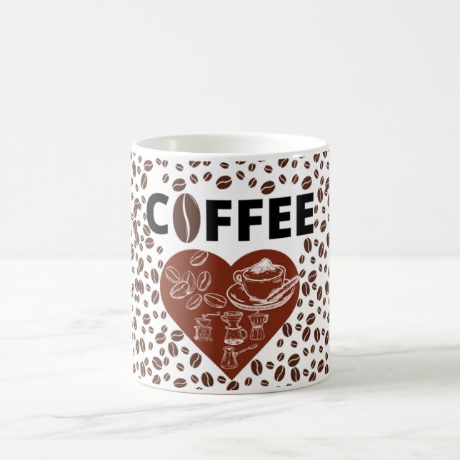 Coffee lover coffee mug (Center)