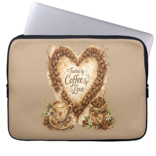 Coffee lover Cosy Vintage Laptop Sleeve
