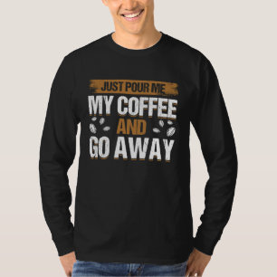 Coffee Lover Espresso Barista Cappuccino Latte Art T-Shirt