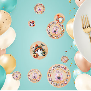 Coffee Lover Ghost Table Confetti for Kids Party