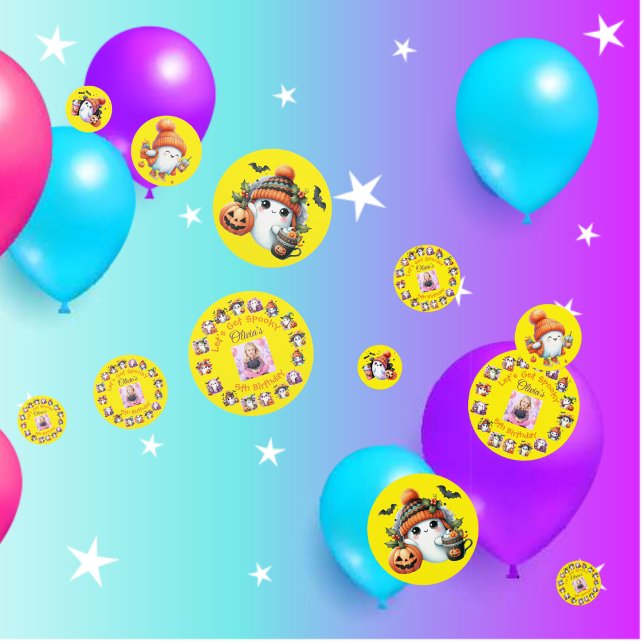 Coffee Lover Ghost Table Confetti for Kids Party (Creator Uploaded)