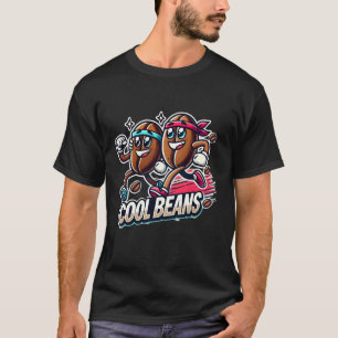 Coffee Lover Gift, Coffee Bean Tee, Coffee Addict T-Shirt