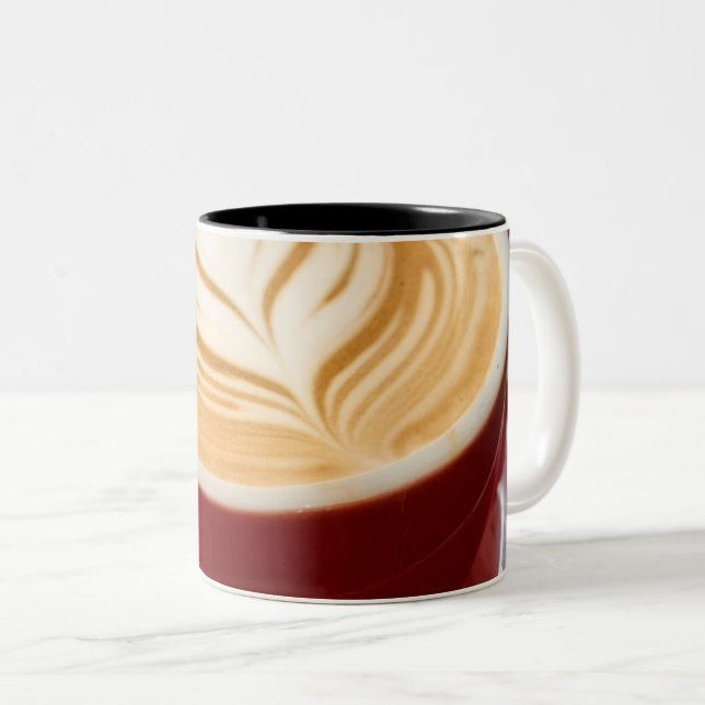 Coffee lover gift Two-Tone coffee mug (Front Right)