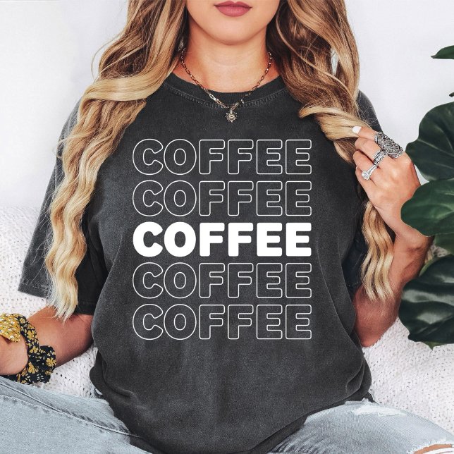 Coffee Lover Graphic T-Shirt (Creator Uploaded)