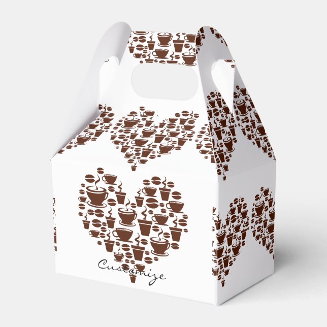 Coffee Lover Heart Thunder_Cove Favour Box (Front Side)