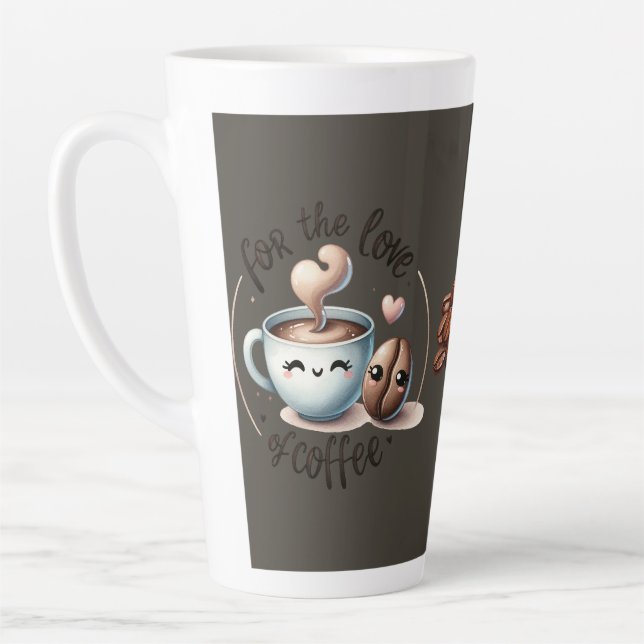 Coffee Lover Latte Mug (Left)