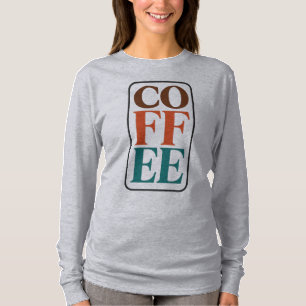 Coffee Lover Long Sleeve Graphic Tee
