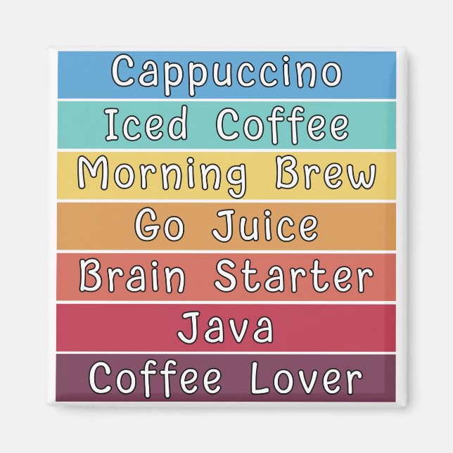 Coffee Lover  Magnet (Front)