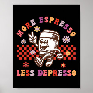 Coffee Lover Mental Health Awareness  Poster