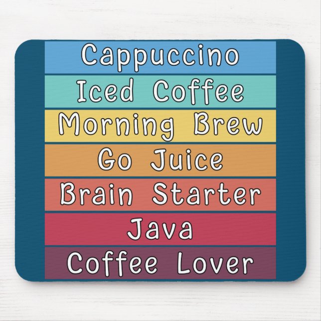 Coffee Lover   Mouse Pad (Front)