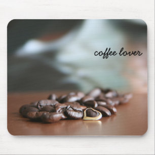 Coffee lover mouse pad