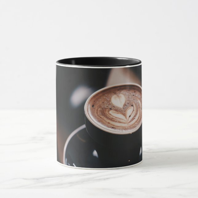 Coffee Lover Mug – Cosy Morning Coffee Cup Design  (Center)