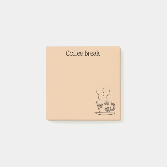Coffee Lover Post-it Notes (Front)
