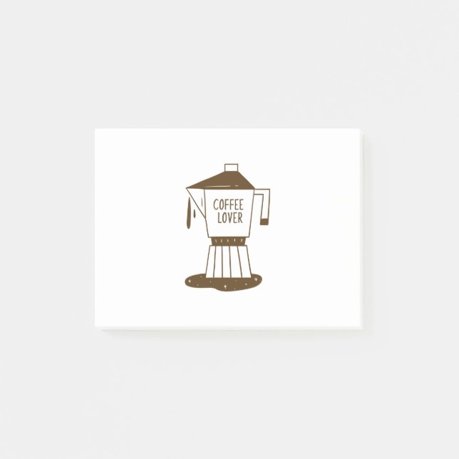 Coffee Lover Post-it Notes (Front)