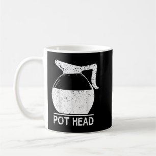 Coffee Lover Pot Head TShirt Mug